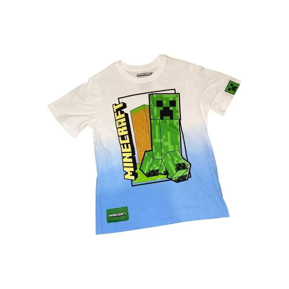 Minecraft Creeper T Shirt Boys Size 12 2026 Collection NWT Back To School Tee